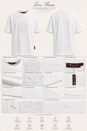 Chalk White Emblem Shield Tee